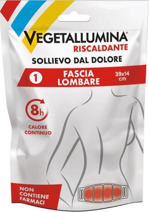 VEGETALLUMINA FASCIA LOMBARE RISCALDANTE 1 PEZZO - farmacialombardia.it