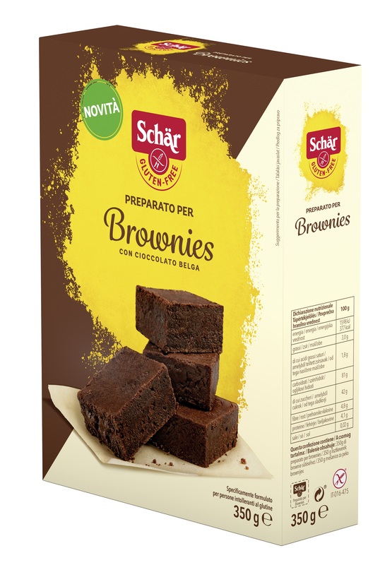 SCHAR PREPARATO PER BROWNIES CON CIOCCOLATO BELGA 350 G - farmacialombardia.it