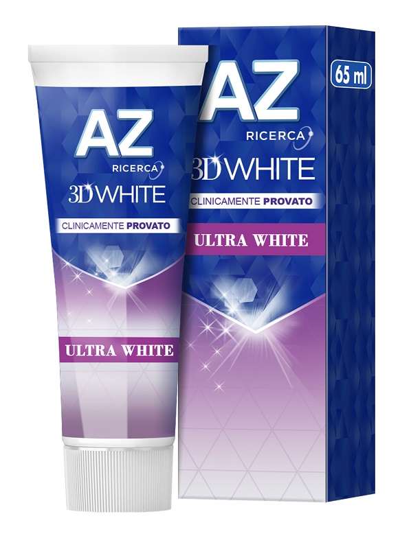 AZ 3D ULTRAWHITE DENTIFRICIO 65 ML - farmacialombardia.it