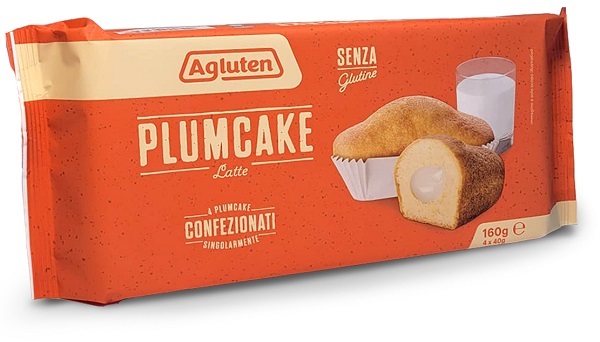 AGLUTEN PLUMCAKE LATTE 4 X 40 G - farmacialombardia.it
