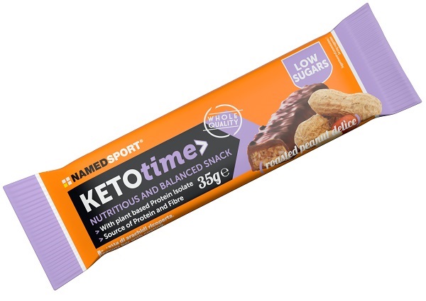 KETOTIME BAR ROASTED PEANUT 35 G - farmacialombardia.it