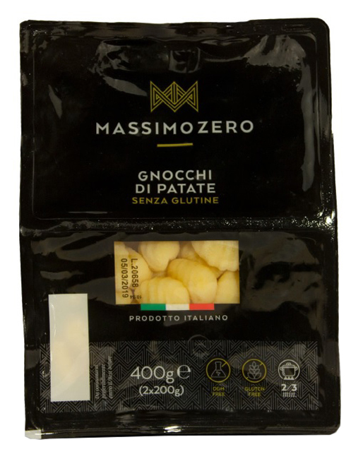 MASSIMO ZERO GNOCCHI PATATE 400 G - farmacialombardia.it