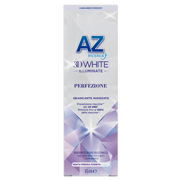 AZ 3D WHITE DENTIFRICIO ILLUMINANTE PERFEZIONE 50 ML - farmacialombardia.it