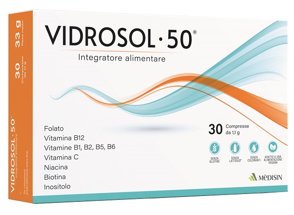 VIDROSOL 50 30 COMPRESSE - farmacialombardia.it