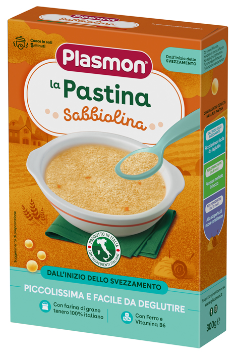 PLASMON PASTA SABBIOLINA 300 G - farmacialombardia.it