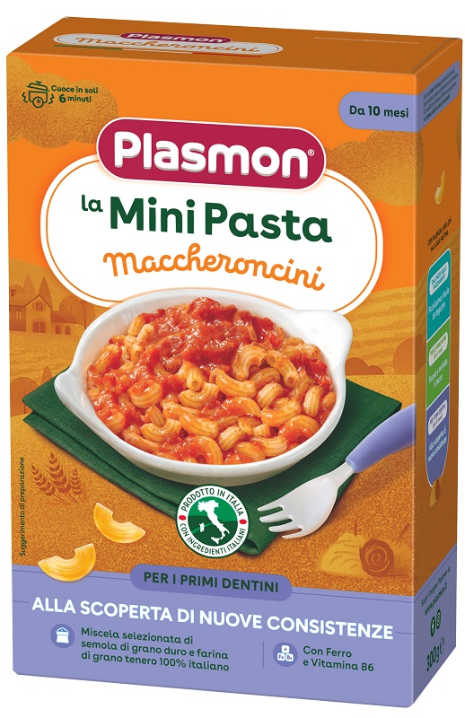 PLASMON PASTA MACCHERONCINI 300 G - farmacialombardia.it